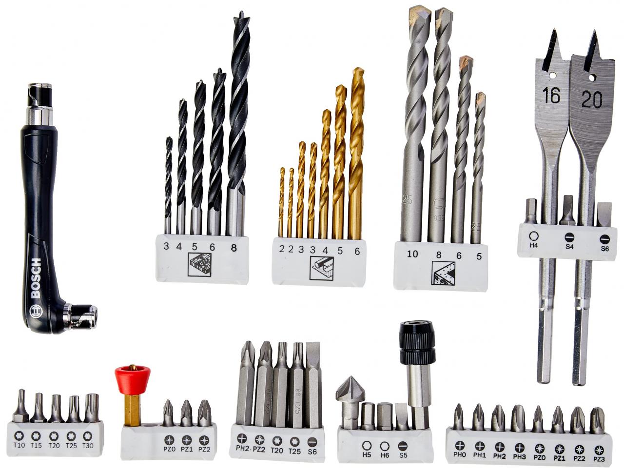 Bosch Professional 49 Pieces Premium X-Line Drill Bit And Screwdriver Bit  Set (For Wood, Metal And Stone, Accessories Drill) : Amazon.Com.Au: Home  Improvement