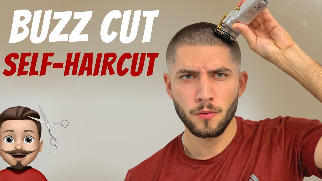 Summer Buzz Cut Self-Haircut Tutorial | How To Cut Your Own Hair 2022 -  Youtube
