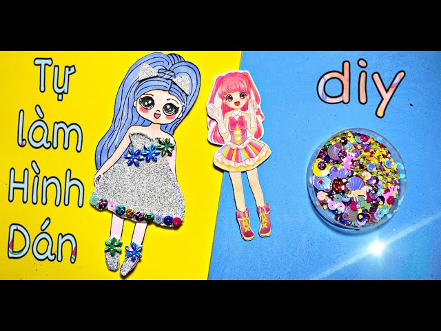 Biến Hình Dán Giấy Thành Sticker 3D Nổi Và Cách Làm Hình Dán Bằng Giấy  ✨🌟💫 - Youtube