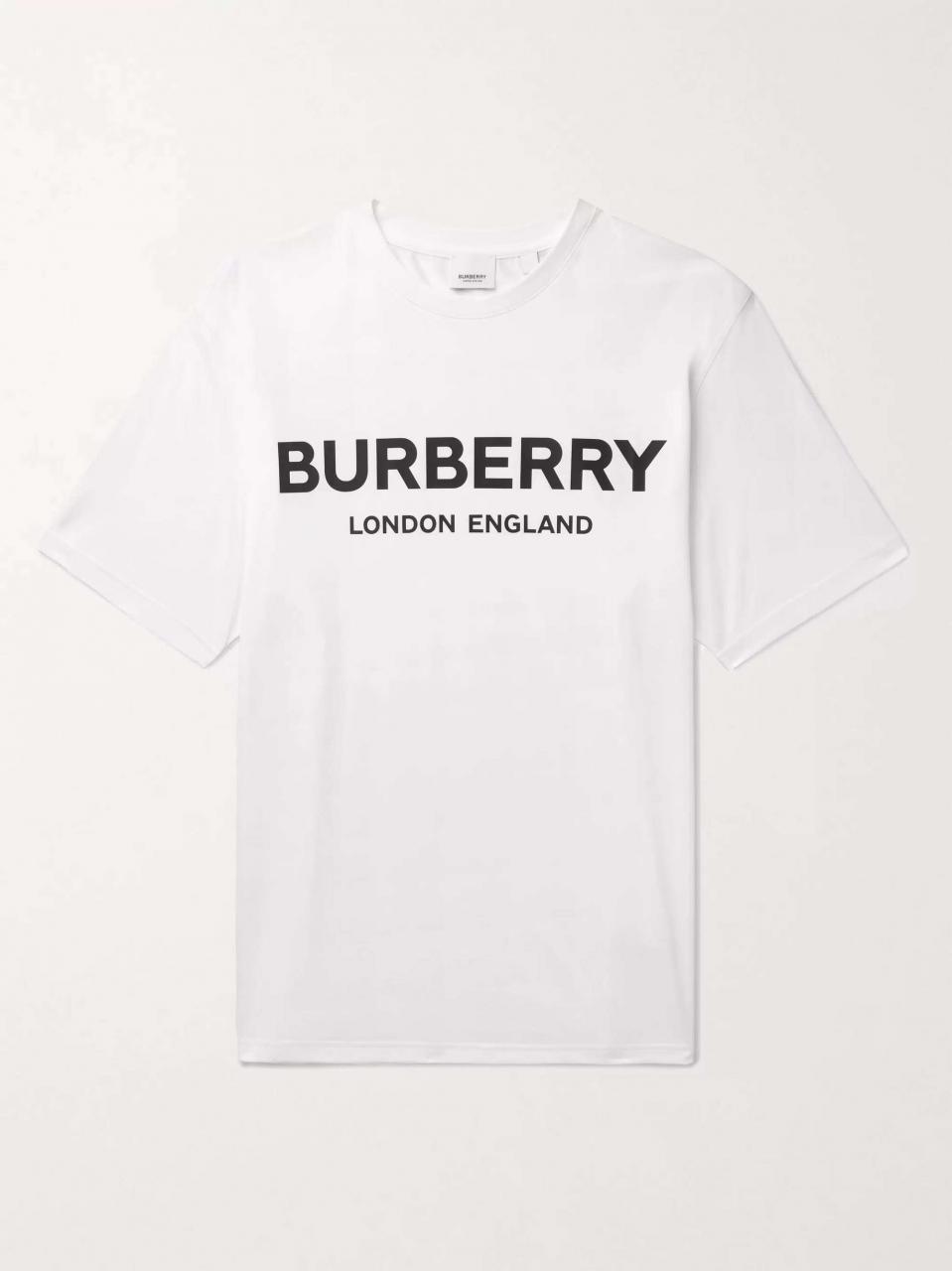 Burberry Logo-Print Cotton-Jersey T-Shirt For Men | Mr Porter